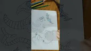 pintando súper villanos dinosaurios 🦖🦕