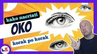 ✏ Kako nacrtati oko korak po korak - saveti za crtanje za početnike!