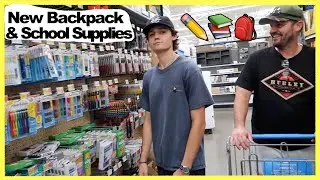 Back to School Supply Haul and new Backpack!!!