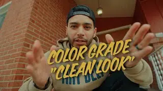 A simple way to color grade your log footage : CLEAN LOOK Edition