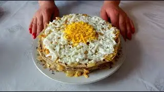 Семейный рецепт печеночного торта! Вкусно с любовью!
