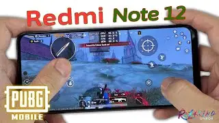 Redmi Note 12 PUBG Mobile Gaming review | FPS & Battery Drain test