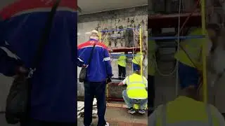 Демонтаж гранита метро Бибирево #metro #стройка #ремонт #ночныеволки