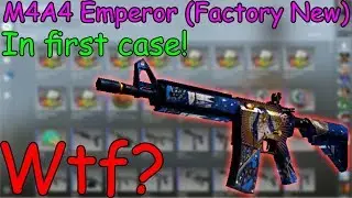 Unboxing M4A4 Emperor (Factory New) In first Prisma Case! :O