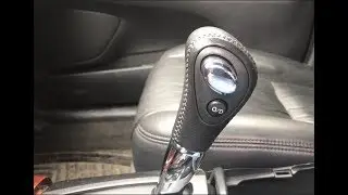 Removing the automatic transmission knob in a Toyota Camry XV30