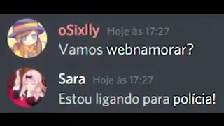 TENTANDO WEBNAMORAR NO DISCORD