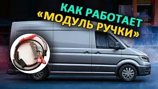 Дверь-автомат VW Crafter (электропривод сдвижной двери).