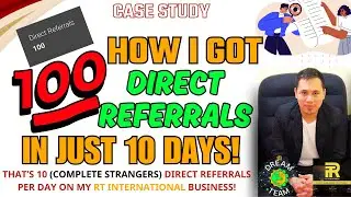 ⛔️How I Got 100 Direct Referrals in Just 10 Days