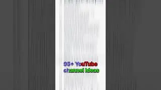 Best 95+ YouTube channel Ideas { किस टॉपिक पे चैनल बनाए } #youtubeshorts #shorts #shortvideo