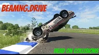BeamNG.Drive - Head on Collisions