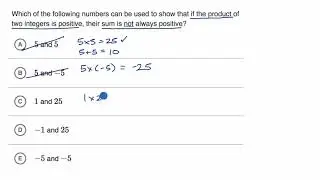 Counterexamples | Worked example | Praxis Core Math | Khan Academy