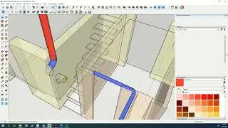 Вентиляция в квартире в SketchUp