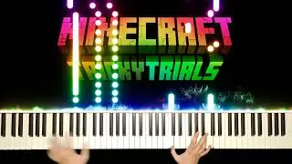 Precipice (Aaron Cherof ) - Minecraft Tricky Trials OST (Piano Cover by Pianothesia)