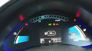Nissan Leaf 30kWh Tekna 2016 Limited Power Startup
