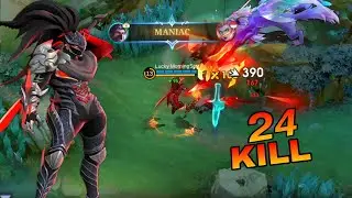 MOBILE LEGENDS HAYABUSA GAMEPLAY NO1 BEST BUILD | LUCKY GAMERZ