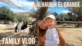 PIĘKNA ANDALUZJA: wizyta na farmie + zwiedzamy ALHAURIN EL GRANDE 🐴