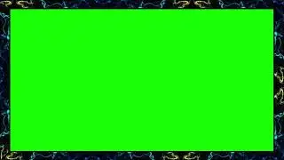 fog light frame border green screen animation free download | new border