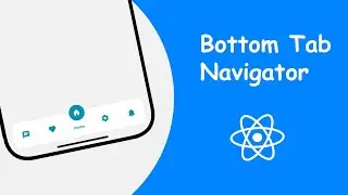Custom Bottom Tab Animado React Native UI/UX