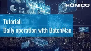 BatchMan Tutorial lesson 4: Daily operation with BatchMan