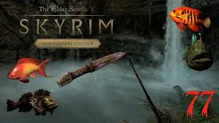 TES V. Skyrim AE. Легенда выживание. Вампир Некромант. (Клык Хайнектнамета лучший кинжал в игре!) 77
