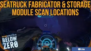 Subnautica Below Zero: Fabricator & Storage Module Scan Locations