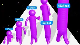 TALL HERO - Tall Man Run, Level Up Runner (Math Games)
