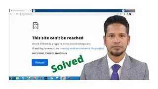 This site can't be reached