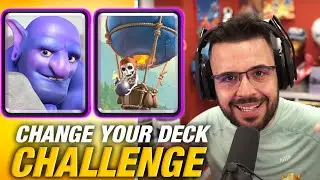 Piovono MONGOLFIERE - Change Your Deck Challenge - CLASH ROYALE