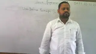 3MSc(CS)Java Programming(User Define Package in JAVA)