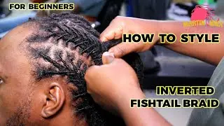 Simple Method || Inverted Fishtail Braid Tutorial for Beginners || How To