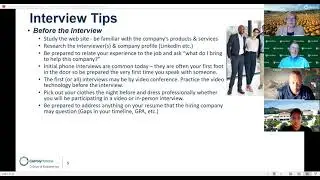 Interview Preparedness - Stuff They Don't Tell You in School