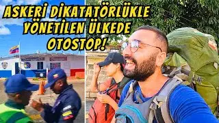 VENEZUELA POLİSİ BİZİM İÇİN OTOSTOP ÇEKTİ!