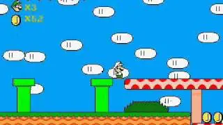 Super Mario Bros.: The Cookie of Destiny Luigi Gameplay