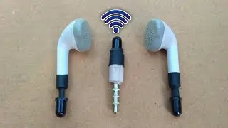 How to Make Wireless Earphone - with LED Sensor || Wireless Earphone - 2020