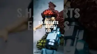 One Piece S.H.Giguarts Eustass “Captain” Kid #onepiece #monkeydluffy #zoro #sanji #unboxing #review