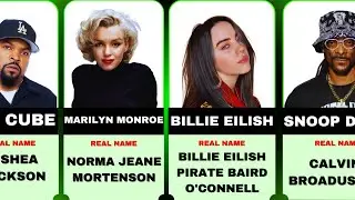 Famous Celebrities And Their Shocking REAL NAMES That You Didn't Expect😲