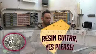 Making something cheesy, getting into the Resin guitar game! (not a build video)