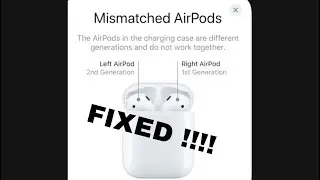 How to connect the mismatched Airpods !!!