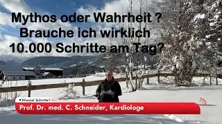 Mythos oder Wahrheit: Brauche ich wirklich 10.000 Schritte am Tag?