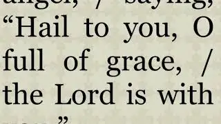 The Gospel response of the first &second week of koiahk in English (learn how to readCopticchannel)