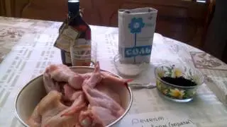 Копченые  крылышки быстро и экономно