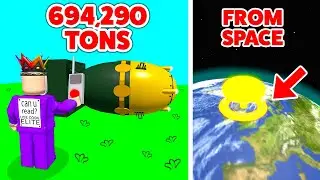 LAUNCH NUKE With 694,290 Tons Of TNT In Roblox Nuke Simulator
