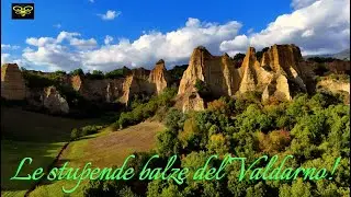 Le balze dell'acqua zolfina (Toscana) ITALY