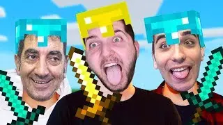 MİNECRAFT'ta KALE SAVAŞLARI OYNADIK  !! ( Yıl 2013 )