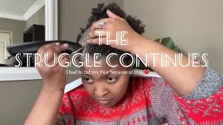 I HAD TO CUT MY HAIR BECAUSE OF THIS. Help…