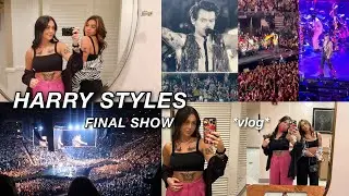 VLOG: harry styles last show! (drive w me, hotel, outfits, concert + more!)