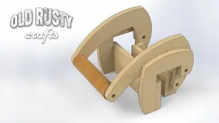 SUPER idea from a piece of plywood. FREE PLAN