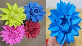 Peper CRAFT, easy make Peper flowers, Diy, Life hacks, tutorials guldasta