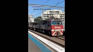 Diesel Locos Carrot & Spud #trains #freighttrain