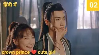 naughty girl meets crown prince by time travelling ❤️||Chinese drama explained in hindi||